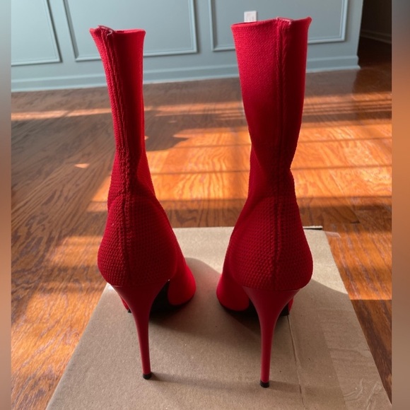 Bloomingdale’s Sexy Sock Boots - Picture 5 of 6